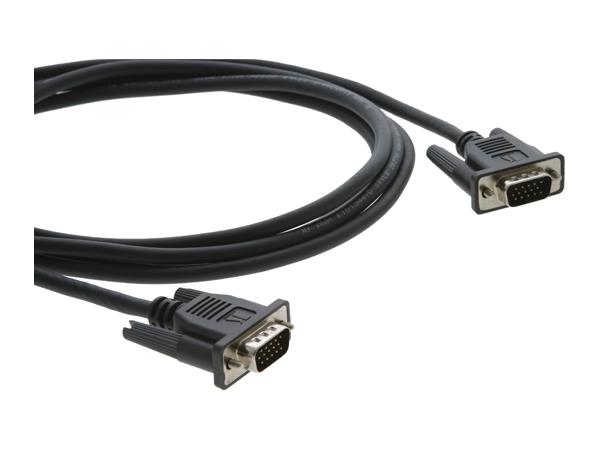 Kramer VGA Kabel -  0,9 m Micro Micro Coax Sort 